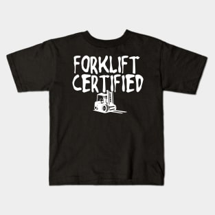 Forklift Certified Meme Kids T-Shirt